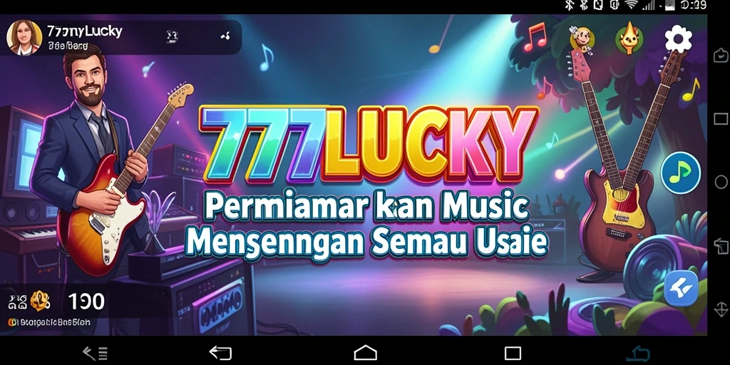 Tampilan gameplay 777LUCKY yang menarik dan interaktif.