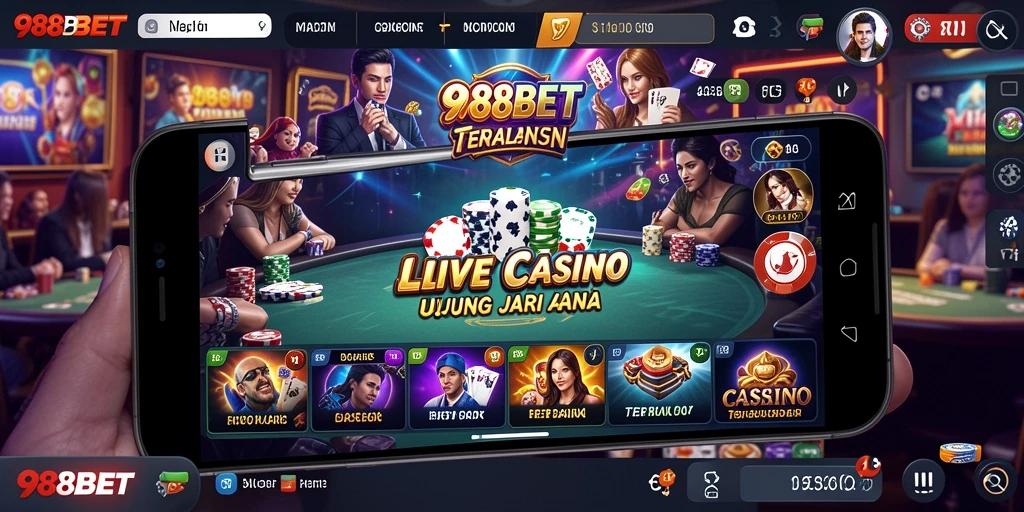 Gameplay Live Casino 988BET yang menarik dan mendebarkan.