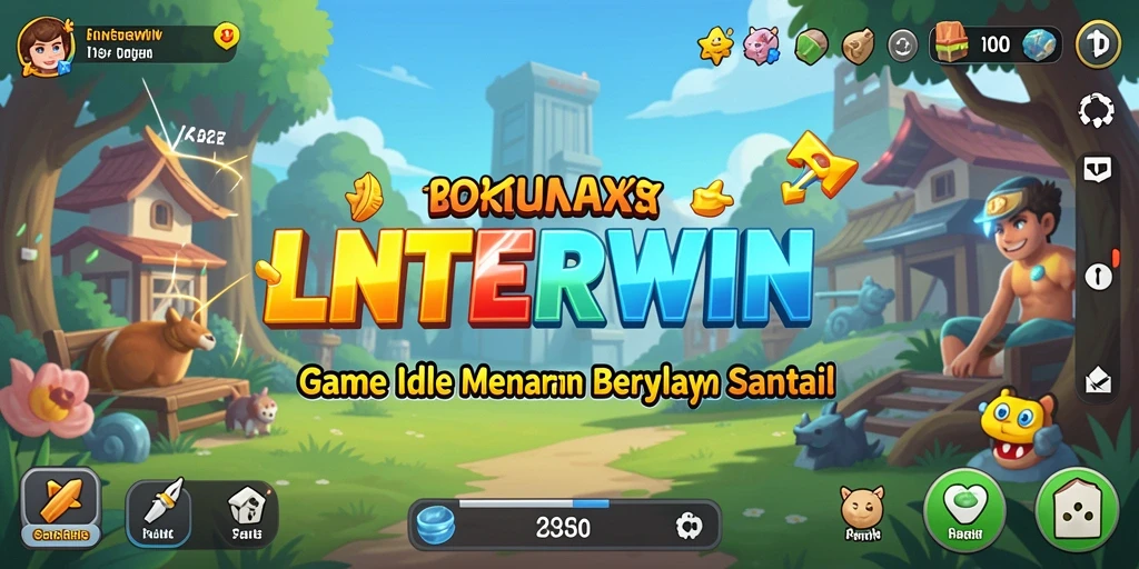 Tampilan gameplay LNTERWIN yang menarik dalam kategori Idle.