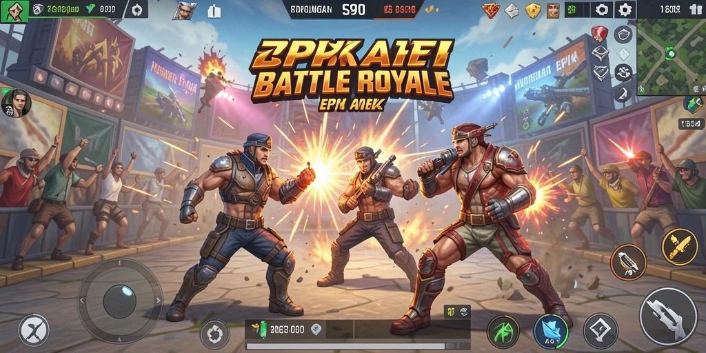 Gameplay seru S80 dalam pertempuran Battle Royale.